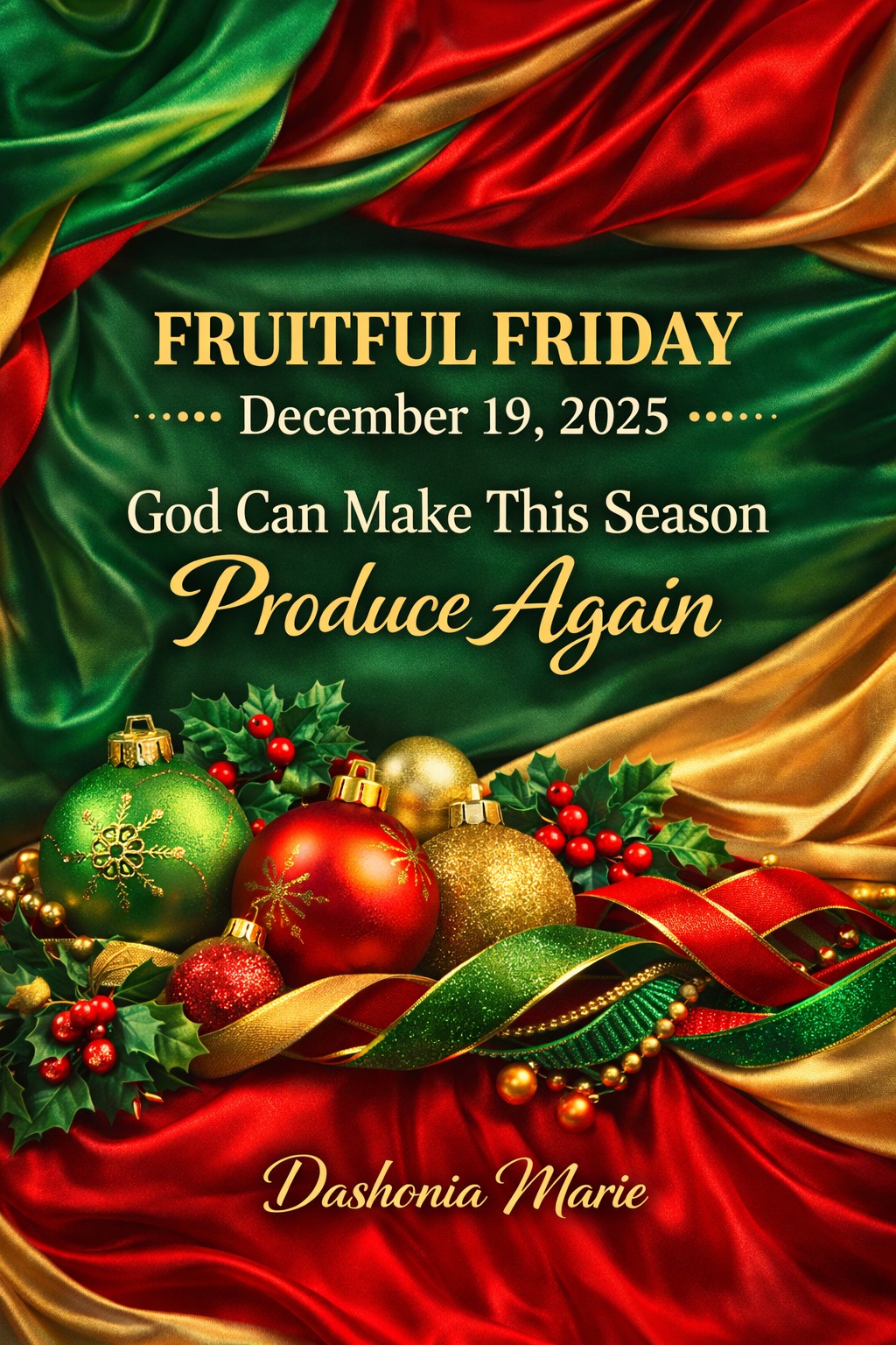 God Can Make This Season Produce Again