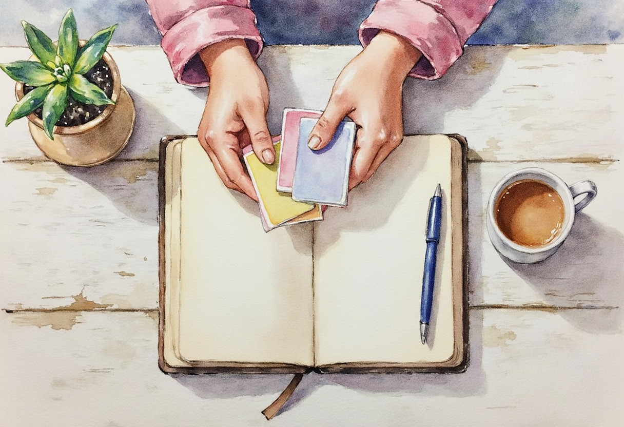 How My First Affirmation Deck Became Glowful Living