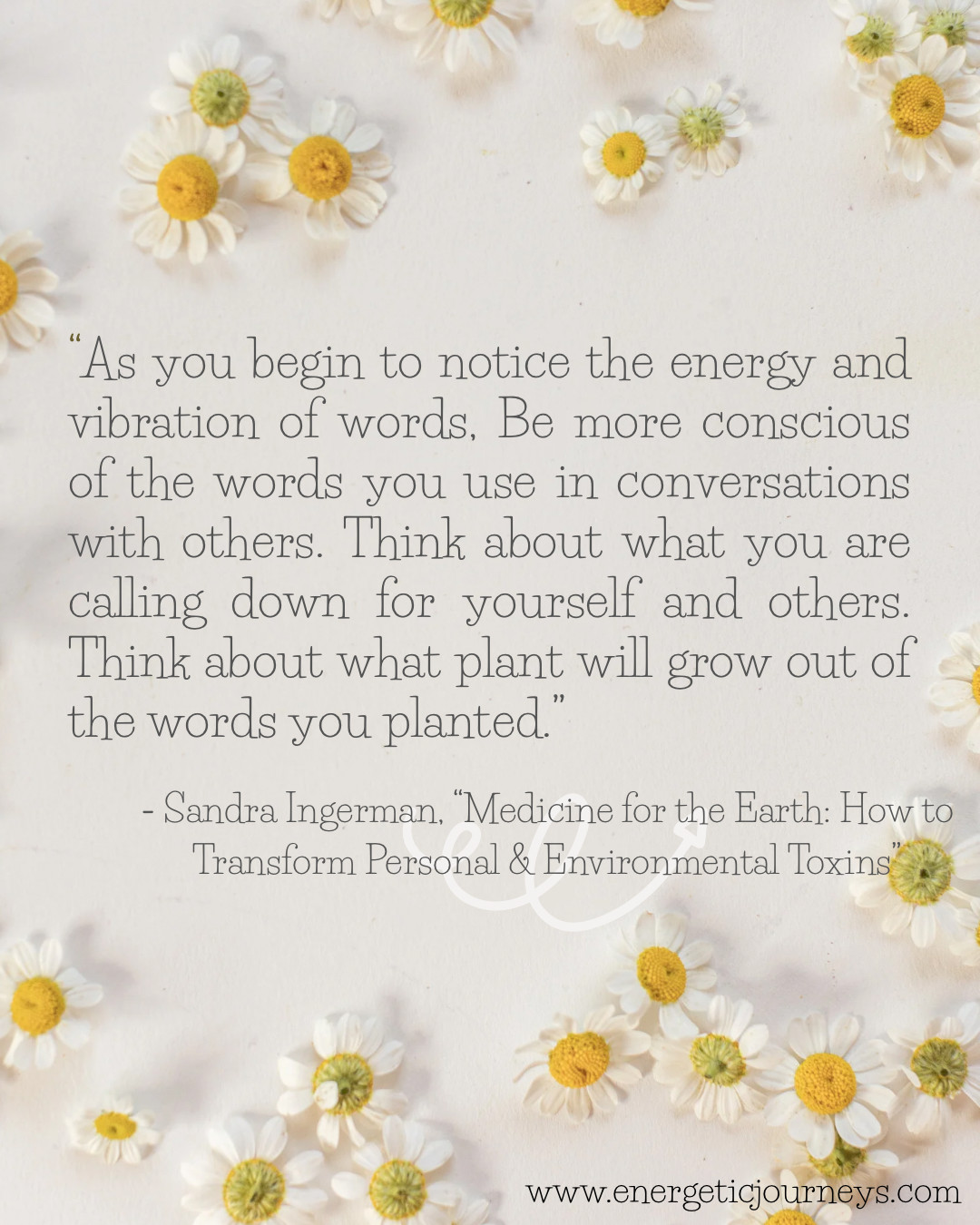 Energy & Vibration of Words in Conversations