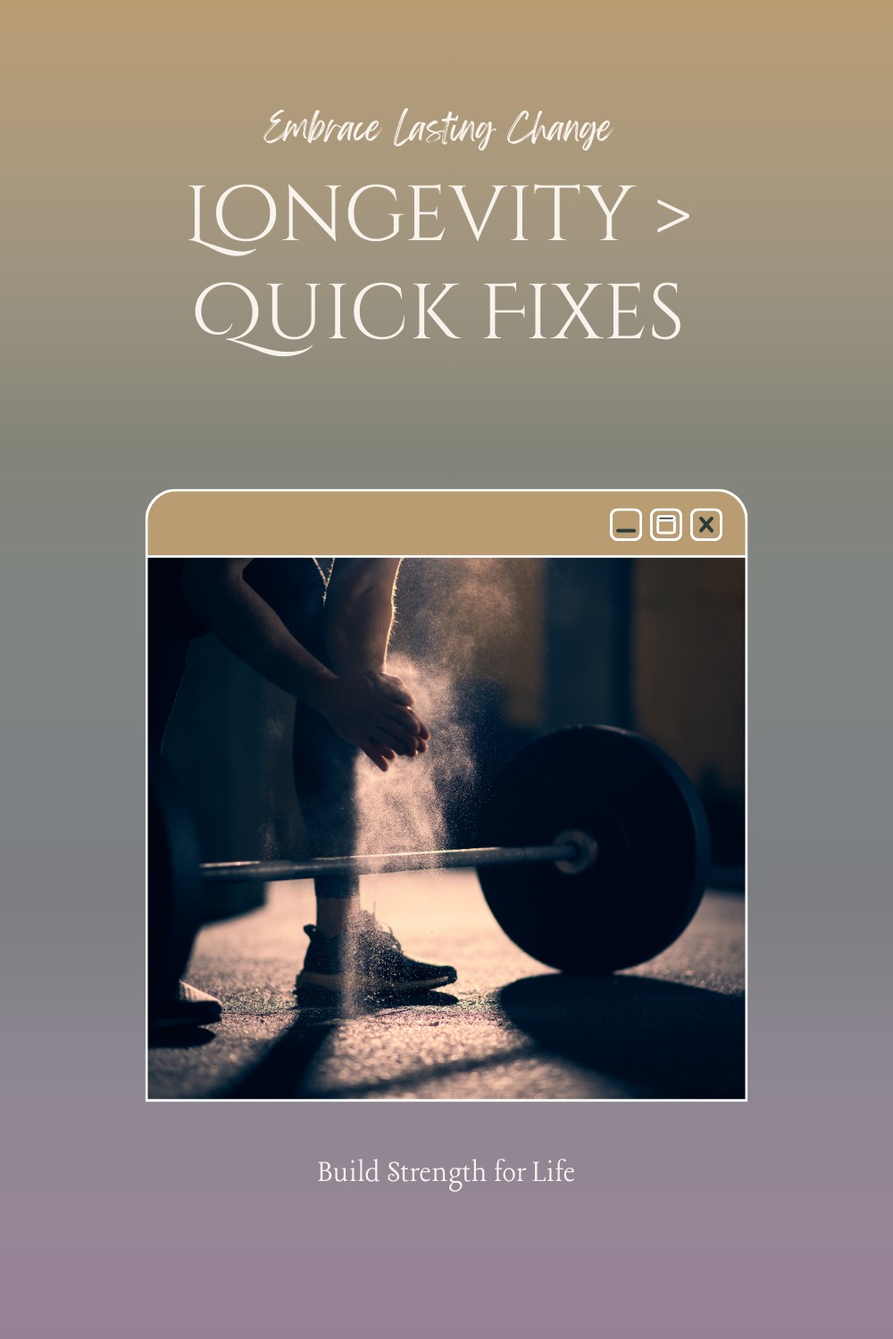 Why Longevity > Quick Fixes: Training for the Long Game