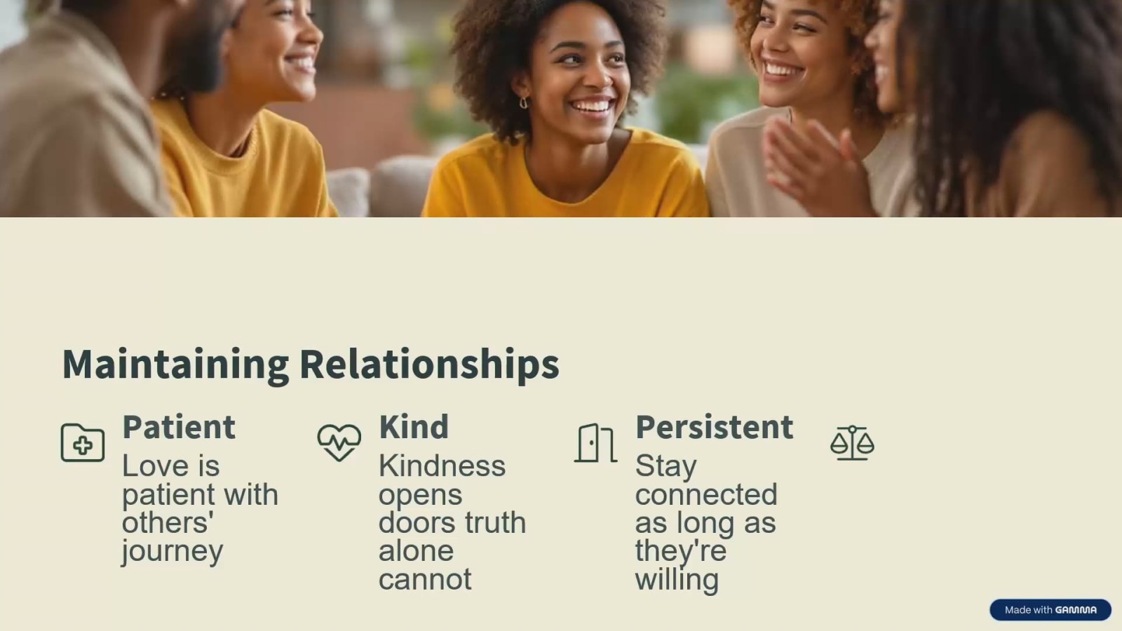 Unity in a Sensitive Culture