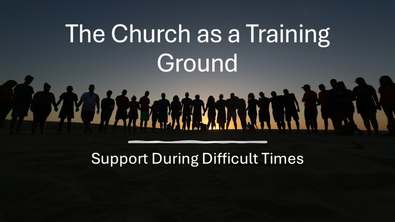 The Church as a Training Ground
