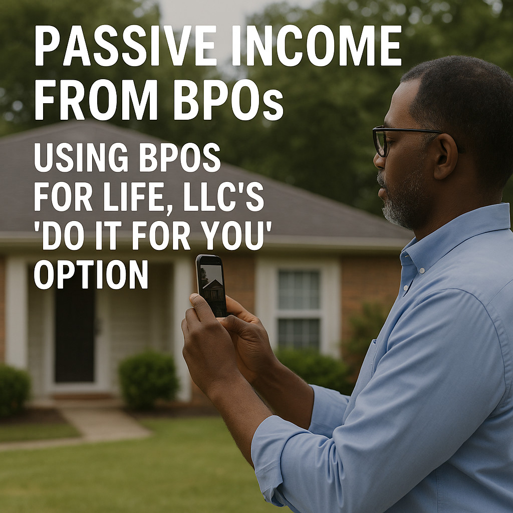 Earn Passive Income Through BPOs — Without Doing the Paperwork