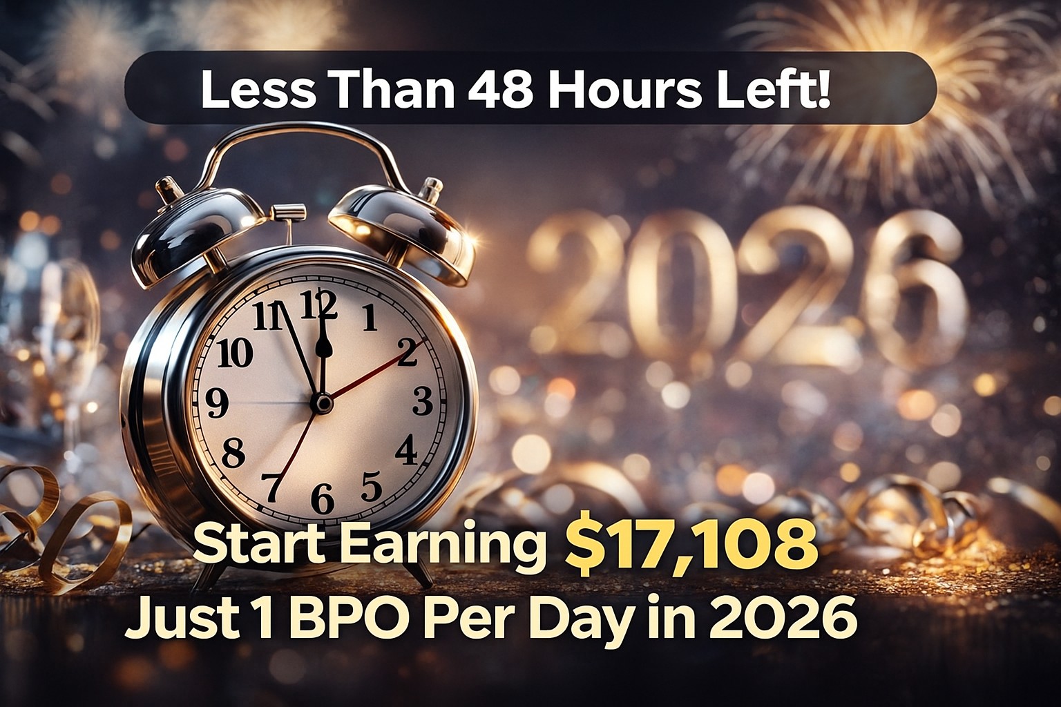 ⏰ Less Than 48 Hours Left — Your Last Chance to Lock in 33% Off Live BPO Training