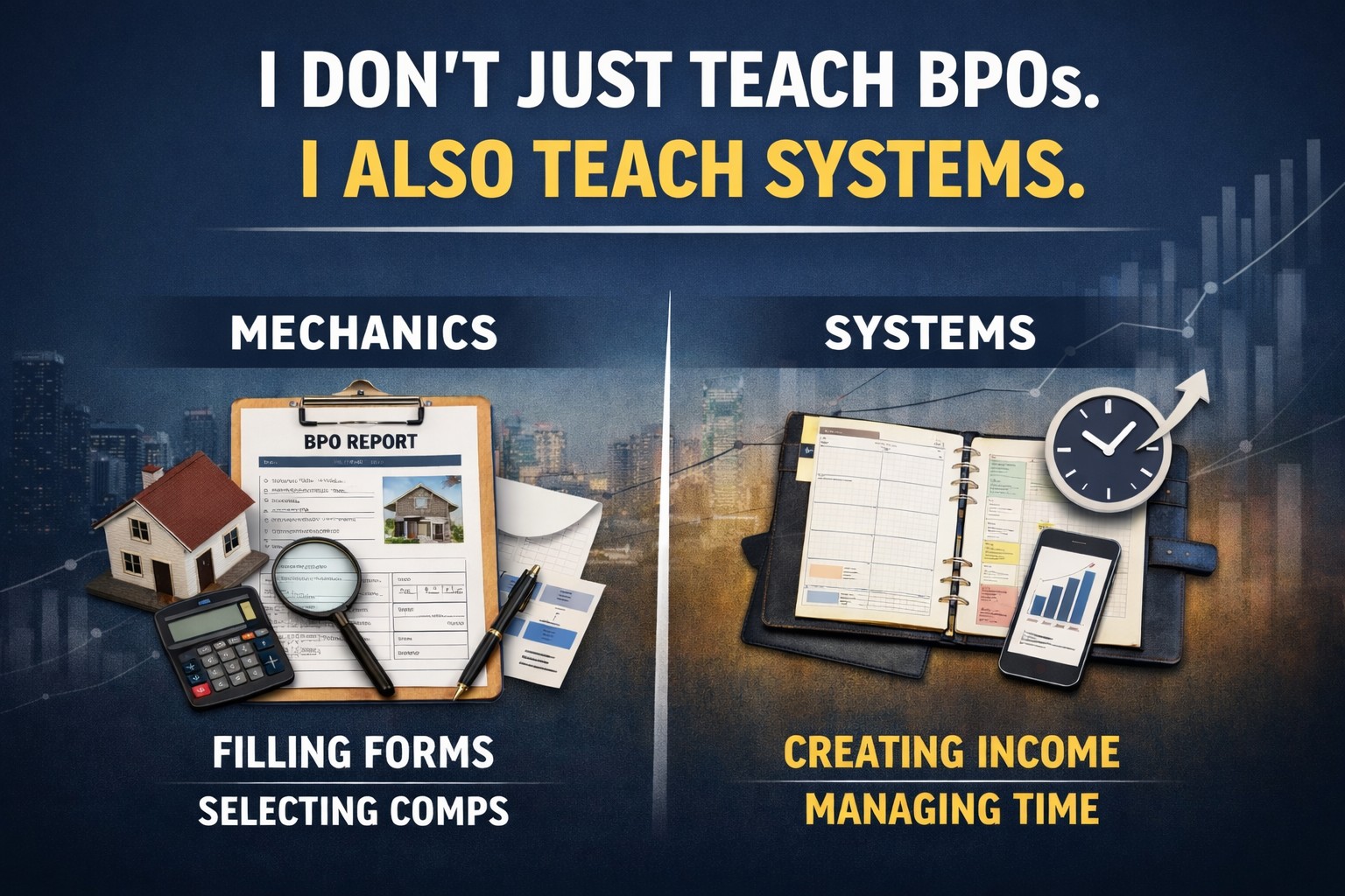 I Don’t Just Teach BPOs. I Teach Systems.