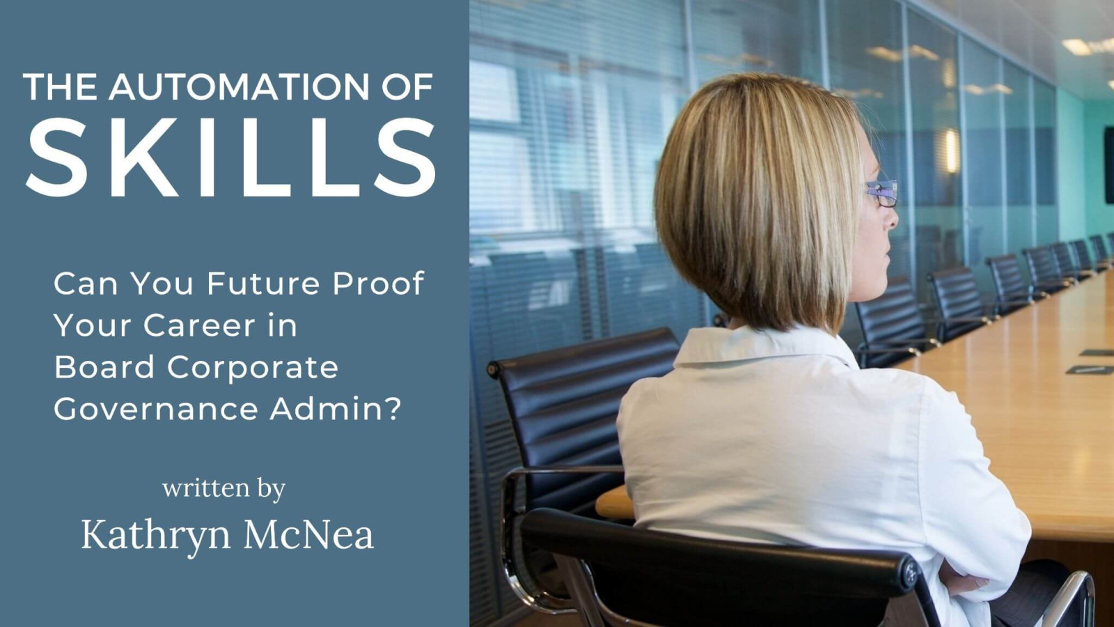The Automation of Skills: Can You Future-Proof Your Career in Board Corporate Governance Admin?