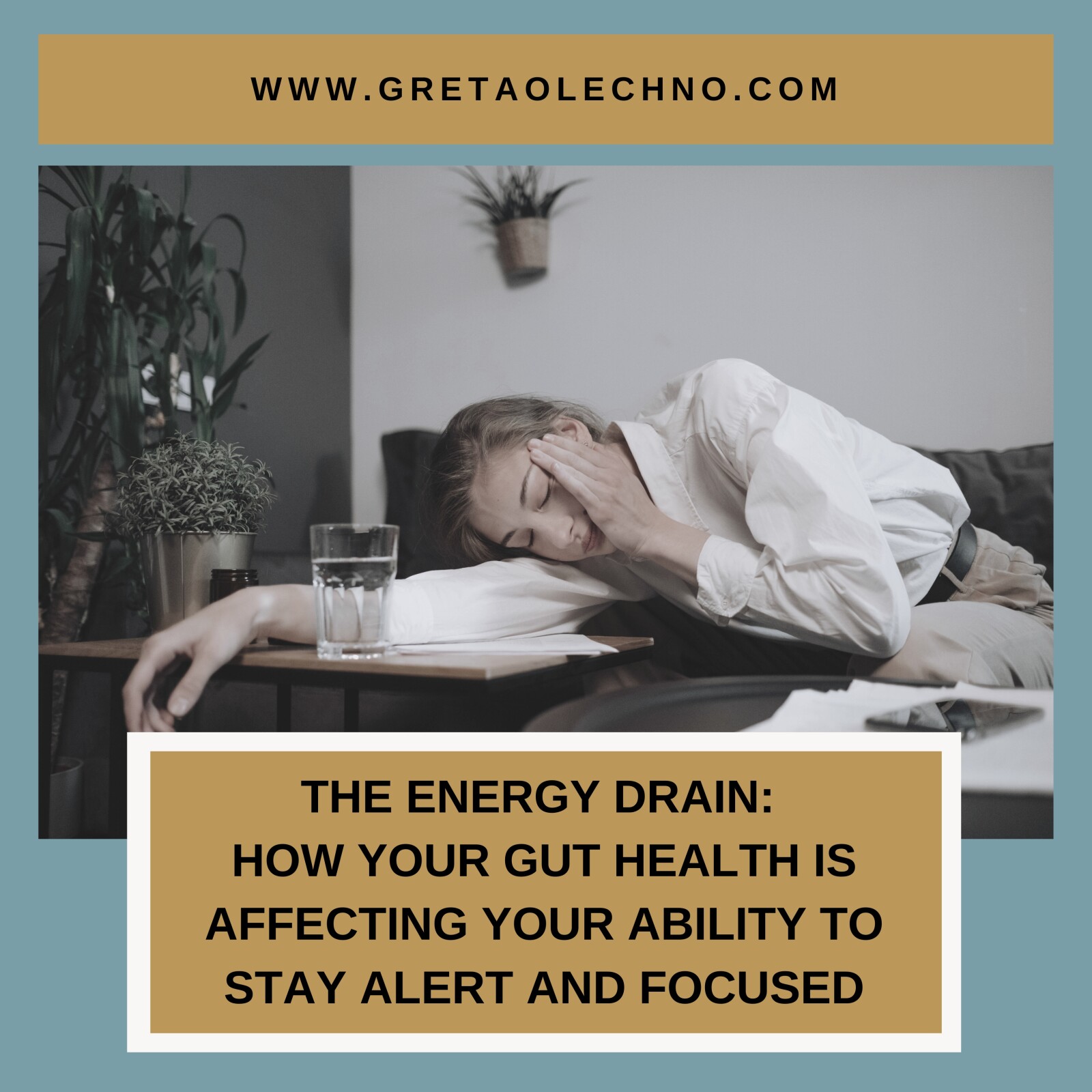 The Energy Drain: How Your Gut Health is Affecting Your Ability to Stay Alert and Focused