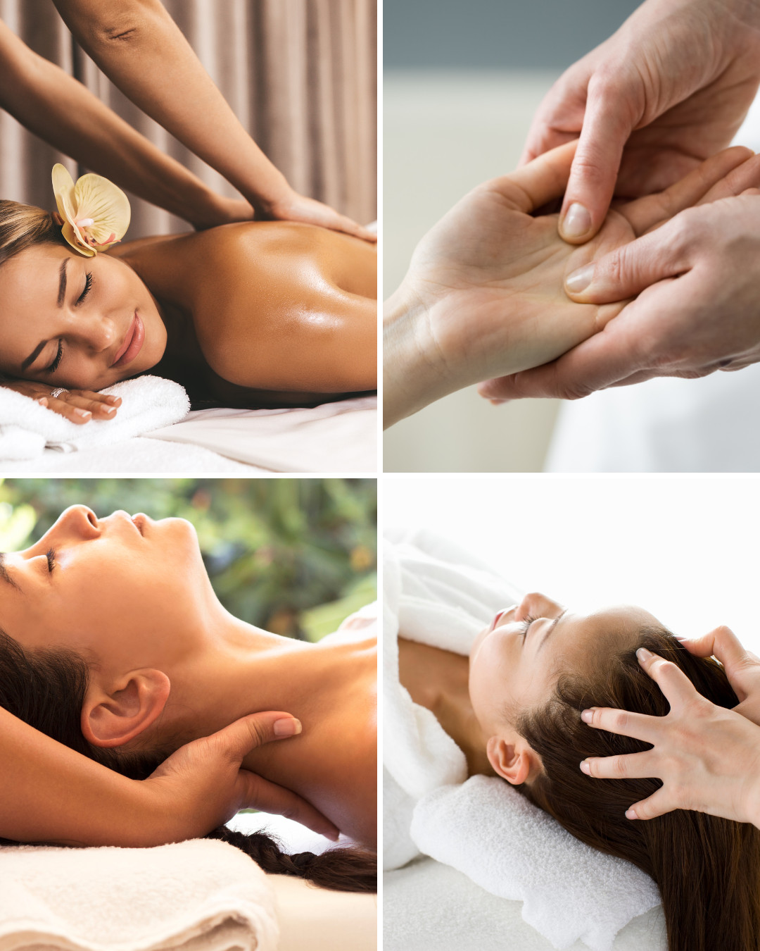 The Top 4 Health Benefits  of Massage Therapy for Women.