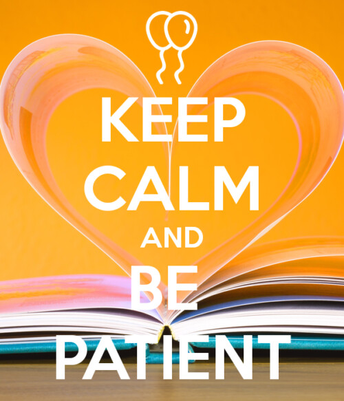 Second Marriage Tip #2: Be Patient